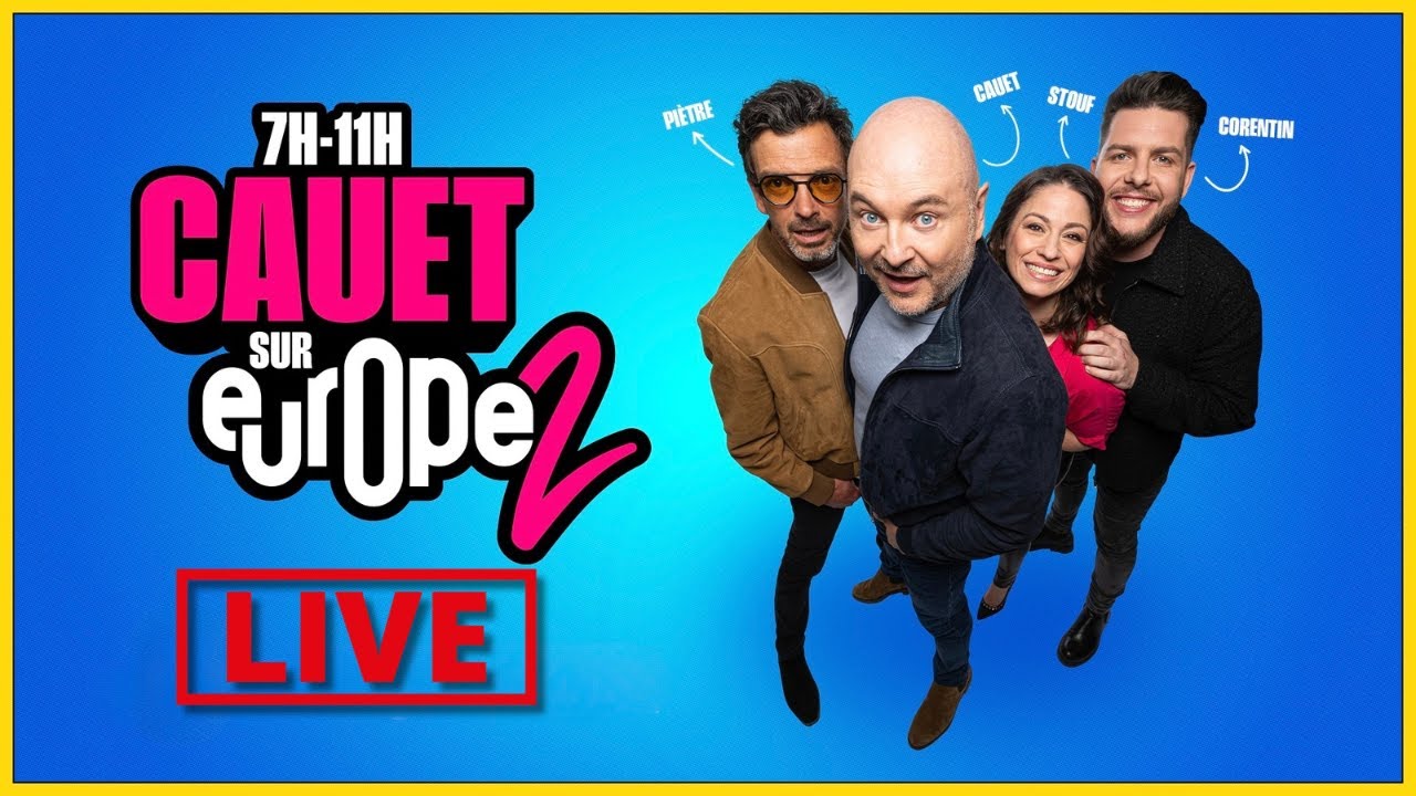 🔴 CAUET SUR EUROPE 2 - EN DIRECT (15/06/2026)