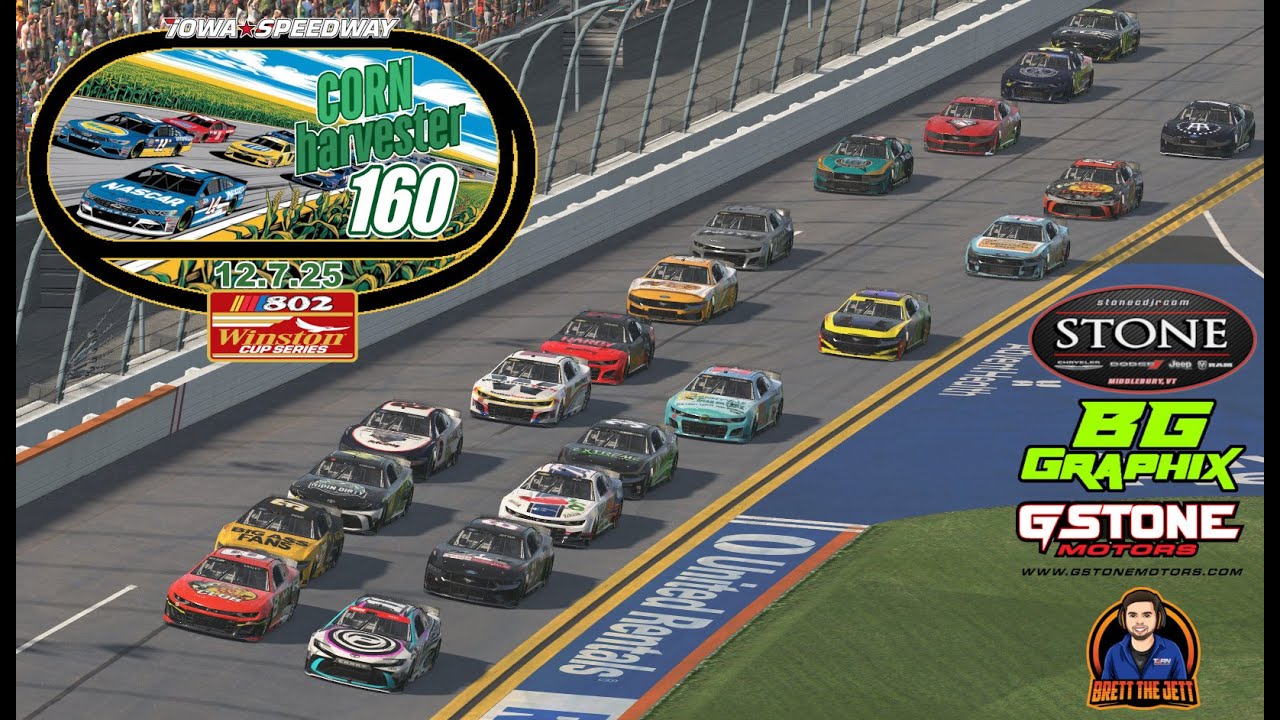 The Corn Harvester 160 at Iowa Speedway | Winston Next Gen Series | 802 iRacing League