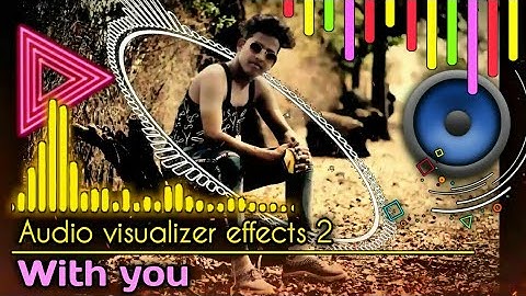 Make audio ring visualizer effect with your images on Android (Audio spectrum effects)