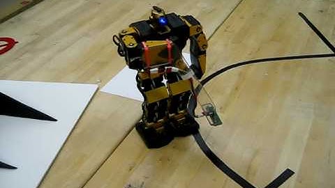 MABL - Line Following using Robonova at RIT