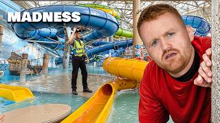 INSANE OVERNIGHT in waterpark! *GONE WRONG*