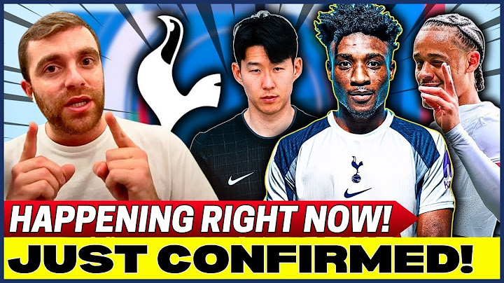 💥😱BREAKING! FABRIZIO ROMANO CONFIRMED IT! KUDUS TO TOTTENHAM! SON TO THE USA! 손흥민 SIMONS ON THE WAY!
