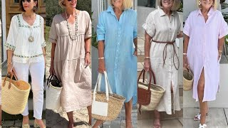 Comfortable Timeless Looks for All Elegant Ladies Over 40, 50-60-70 /older women fashion