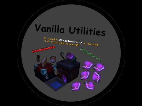 Vanilla Utilities | Data Pack | Minecraft 1.14.4-1.15.2 - YouTube