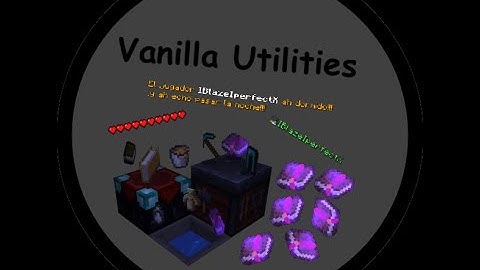 Vanilla Utilities | Data Pack | Minecraft 1.14.4-1.15.2