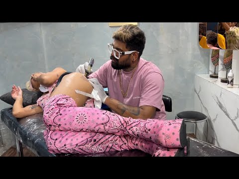 Getting my biggest Tattoo 😱 Most Painful/ MukktaK tattoo Vlog @maheshchavan