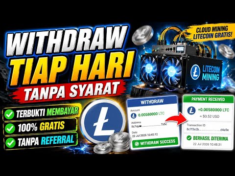 Cloud Mining Litecoin Gratis 2026  Terbukti Membayar | Crypto Miner | Mining Crypto Pakai Hp