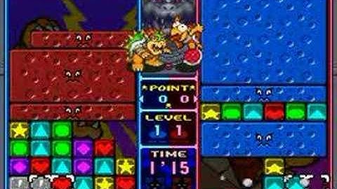 Tetris Attack Battle v Computer LV 7 -24-