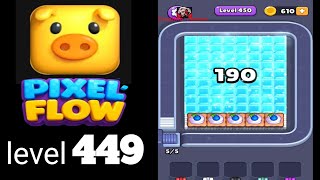 Pixelflow Level 449 Hard Level Guide Walkthrough Solution