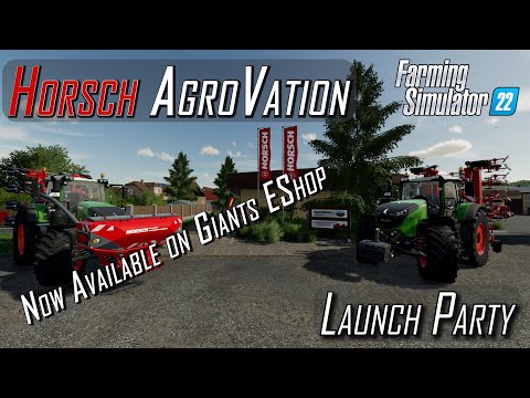 Horsch AgroVation DLC - Now Available - MP Launch Party - Farming  Simulator 22