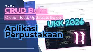 11. CRUD Buku - UKK 2026