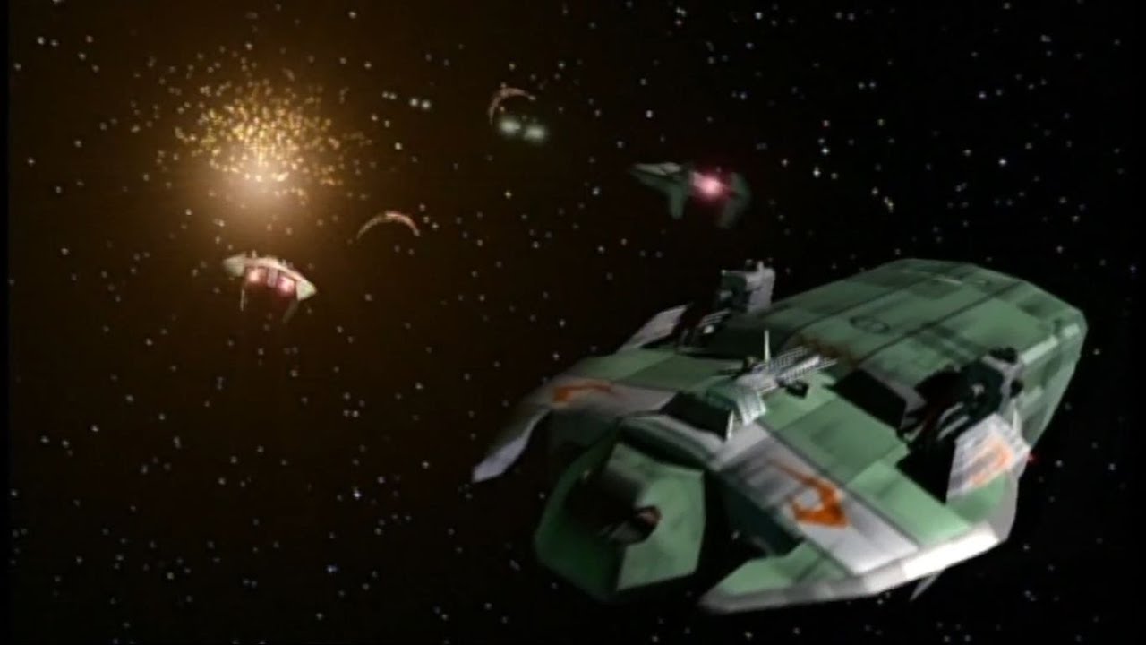 Narn G'Quan Shields Escaping Transport