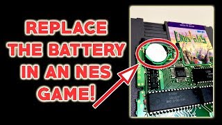 Rescuing LINK! Replacing The "Save" Battery In An NES Game