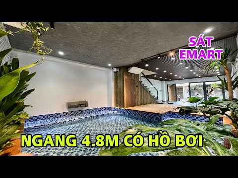 Video Bán nhà Gò Vấp | NHÀ PHỐ HIỆN ĐẠI NGANG 4.8M CÓ HỒ BƠI... - youtube