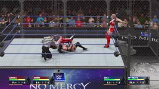 Wwe 2K17 Divas Hell In A Cell 2 On 2
