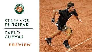 Stefanos Tsitsipas Vs Pablo Cuevas - Preview Round 2 I Roland-Garros 2020