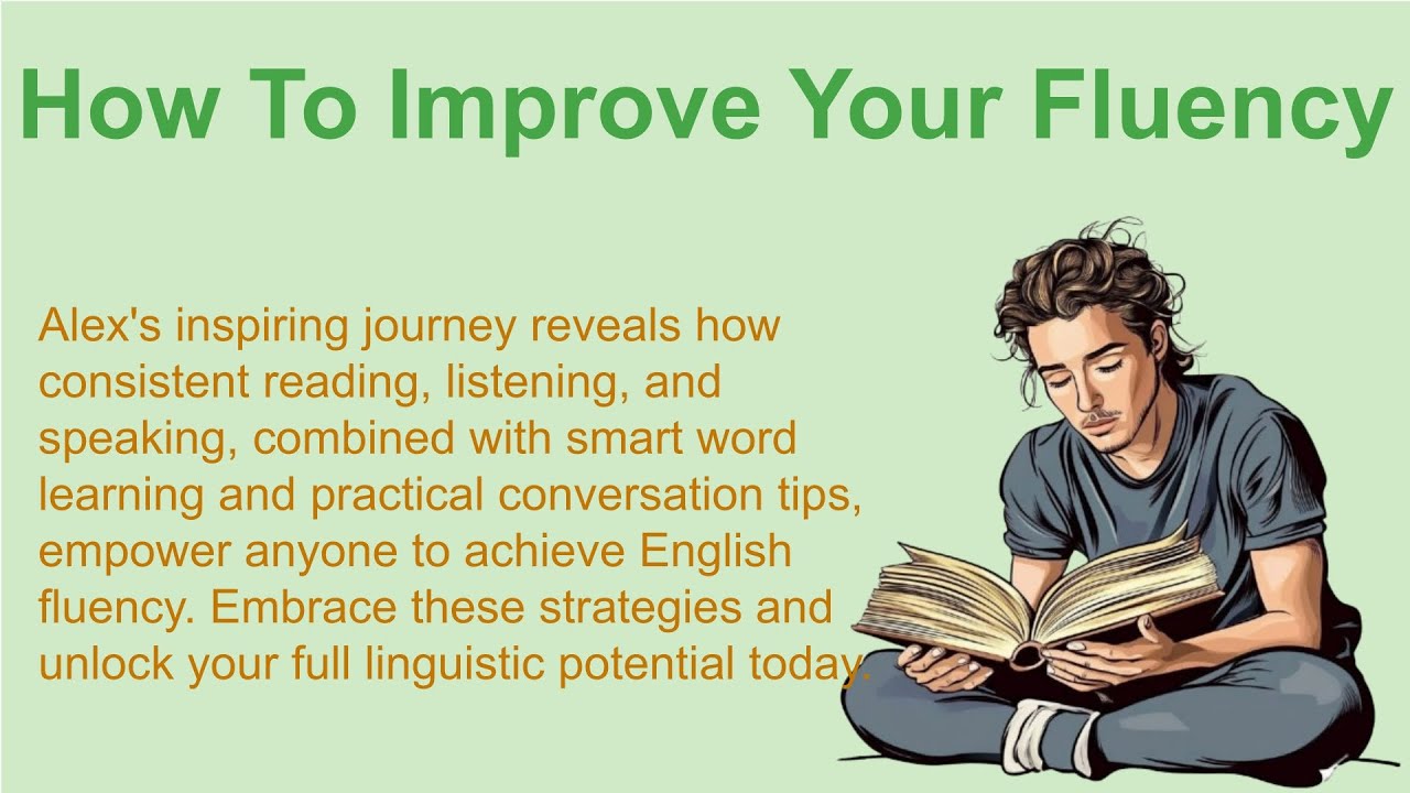 How To Improve Your Fluency🔥 | Listen English | Very Interesting Story ...