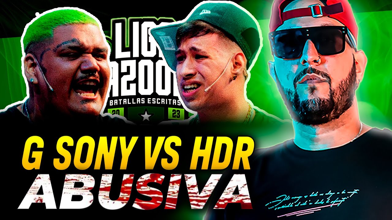 🚫 FUE UN ABUSO DE BATALLA 🚫 | PIEZAS REACCIONA A G SONY VS HDR | LIGA BAZOOKA 2023 JORNADA 6