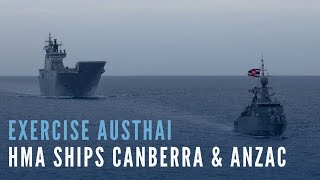 Australian And Thai Navies Team Up For Austhai During Indopacific 2021