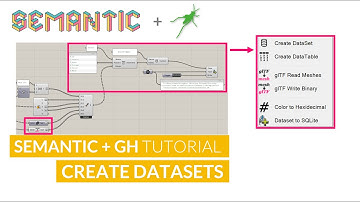 Semantic for Grasshopper Tutorial - Creating Portable DataSets with Geometry