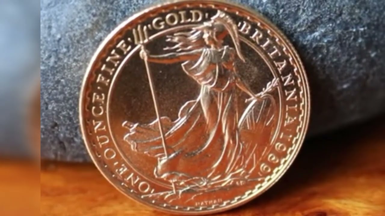Moeda de Ouro , One Ounce Fine GOLD BRITÂNIA 1989 .