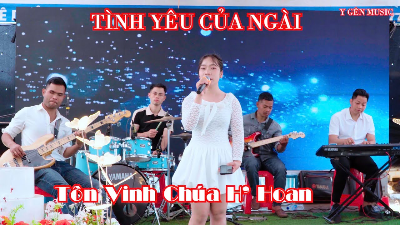 TÌNH YÊU CỦA NGÀI | Tôn Vinh Chúa |  H' HOAN HÁT ĐÁM CƯỚI
