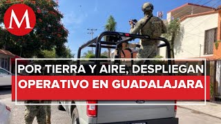 Marina realiza fuerte operativo en Guadalajara