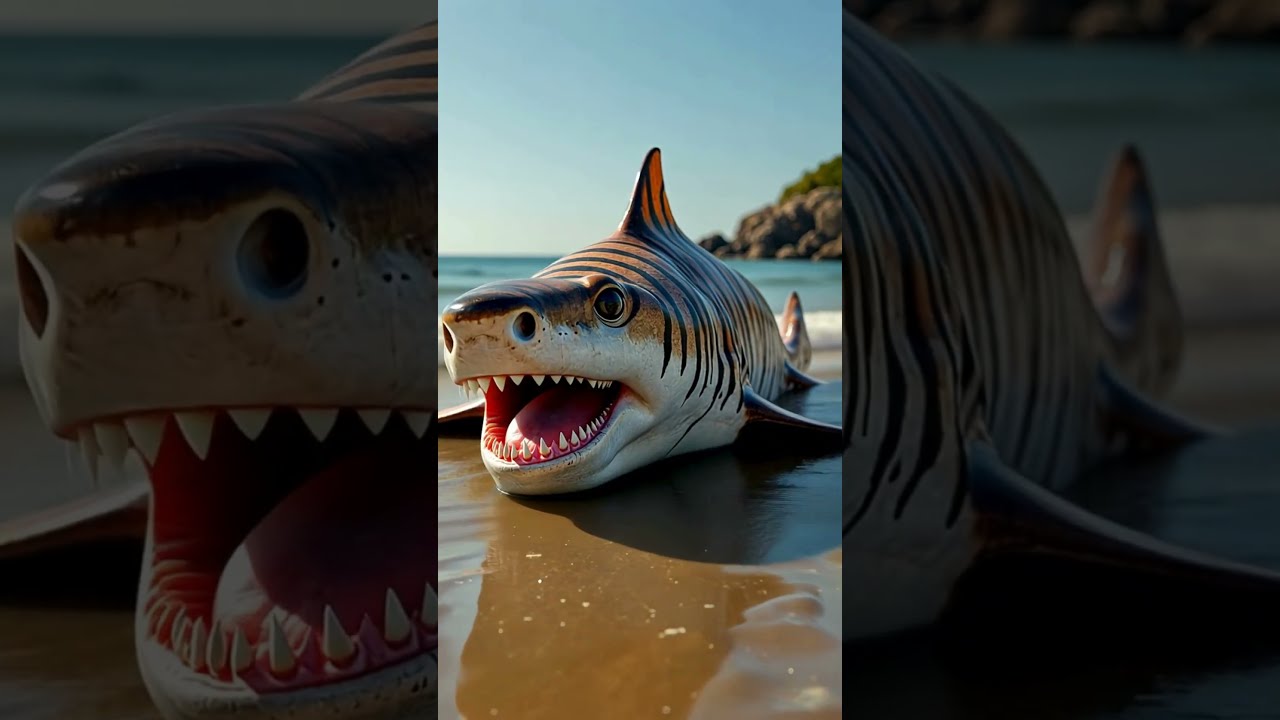 Unbelievable Animal Hybrids TigerShark OctoGorilla WolfDolphin CrocLeopard Hybridanimals