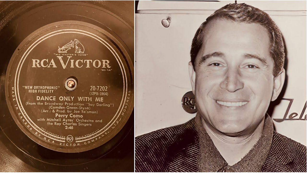 Perry Como Dance Only With Me 78 rpm RCA Victor 207202 1958 YouTube