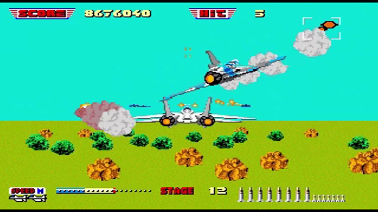 [TAS] Afterburner II (Mega Drive) - Speedrun [Hard]