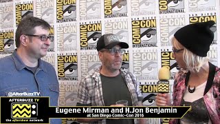 Eugene Mirman and H.Jon Benjamin (Bob's Burgers) at San Diego Comic-Con 2016 Wealth