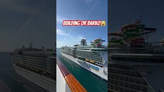 Building or barko ⚓️ #buhaysacruiseship #seafarer #royalcaribbean #lifeonboard #msc #carnival