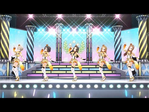 【日刊デレステMV】恋が咲く季節 涼宮星花、浅野風香、松永涼、塩見周子、松山久美子 パーディタイム・ゴールド
