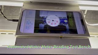 Automated Water Meter Reading Test Bench #watermeter  #BMAGMeter