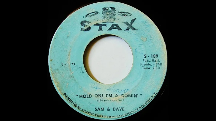 Sam & Dave "Hold On, I'm Comin'" Original 1966 Stax 45 RPM