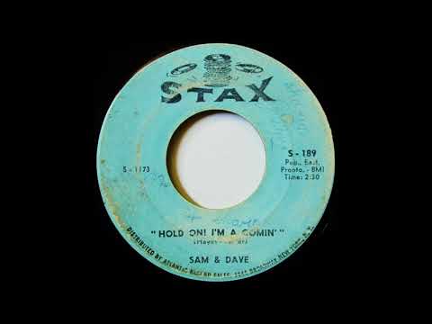 Sam & Dave "Hold On, I'm Comin'" Original 1966 Stax 45 RPM