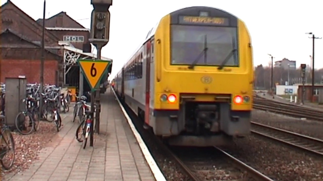 SNCB, NMBS, 20/11/2003 Trains en région limbourgeoise, treinen in de regio Limburg (DV)