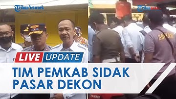 Pemkab Sidak Pasar Dekon Lampung Utara, Serap Aspirasi Pedagang dan Pantau Jumlah Transaksi Harian