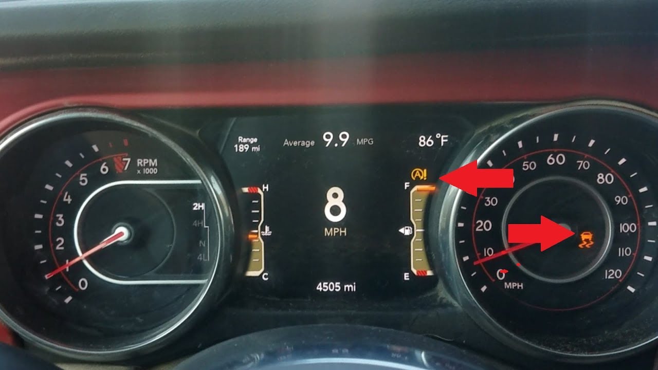 Wrangler JL Gladiator brake controller causing traction control and