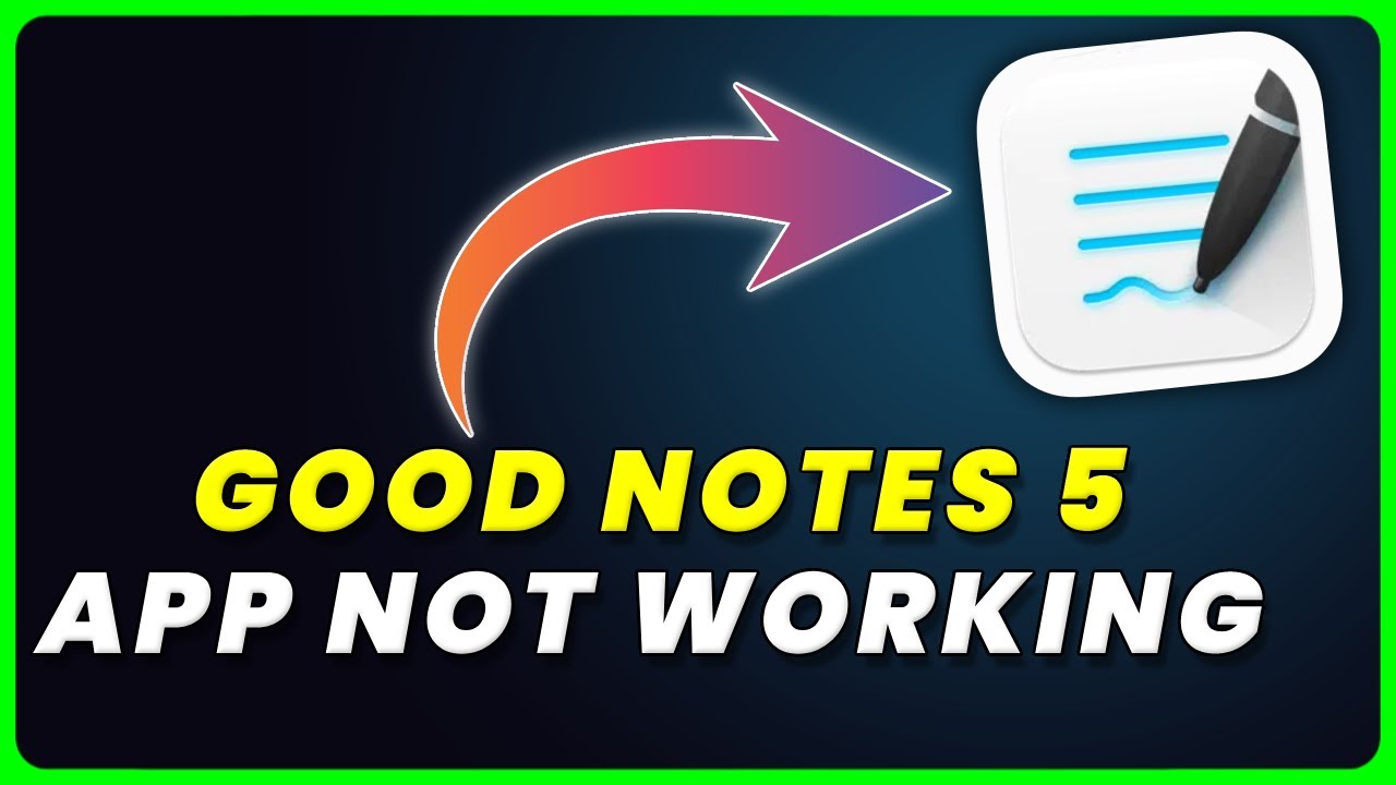 goodnotes presentation mode not working