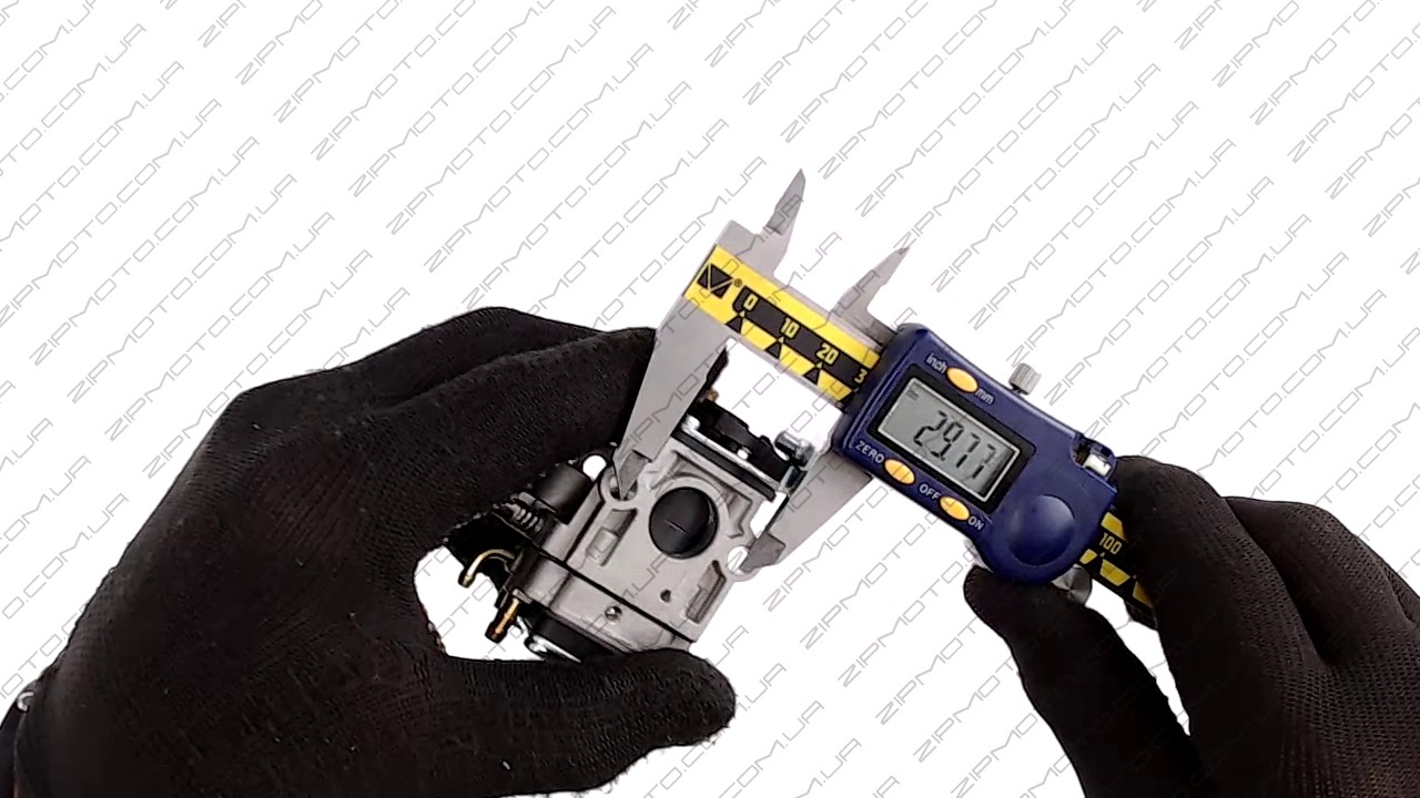 Карбюратор мотокосы 1E40F ZUNA... - YouTube