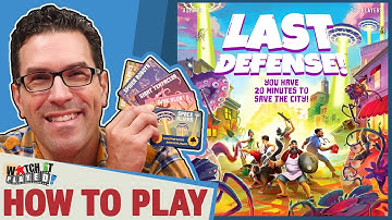 Last Defense - How To Play