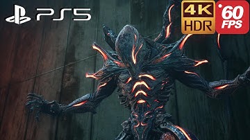 Barret And Tifa vs Failed Experiment Boss Fight Gameplay | Final Fantasy 7 Remake PS5 60FPS 4K HDR