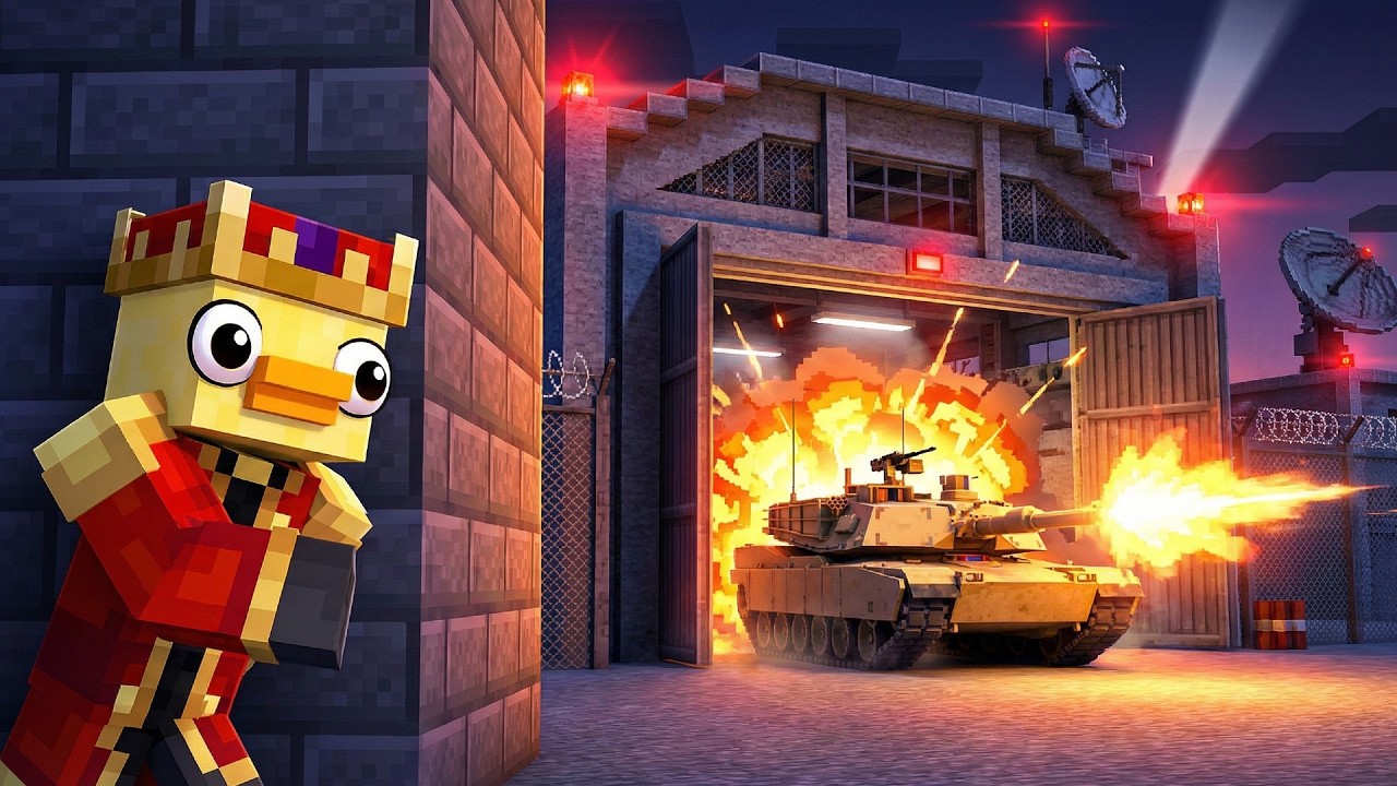 NU TREBUIA să găsesc ASTA… Tank secret în baza ascunsă