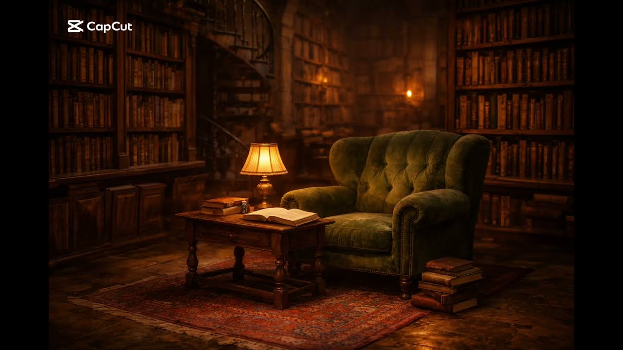 MEDITACION para Dormir en Biblioteca Escondida | Duerme Profundamente en 15 MINUTOS | ASMR susurrado