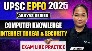 UPSC EPFO Free Classes 2025 | Internet Threat & Security | EPFO Computer Knowledge Free MCQs |EduTap