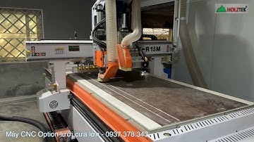 Máy CNC trung tâm option lưỡi cưa lớn, cắt xoay đa hướng HT-R1SM Holztek