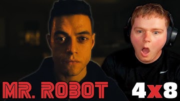 DOM WICK! Mr. Robot 4x8 First Time REACTION!