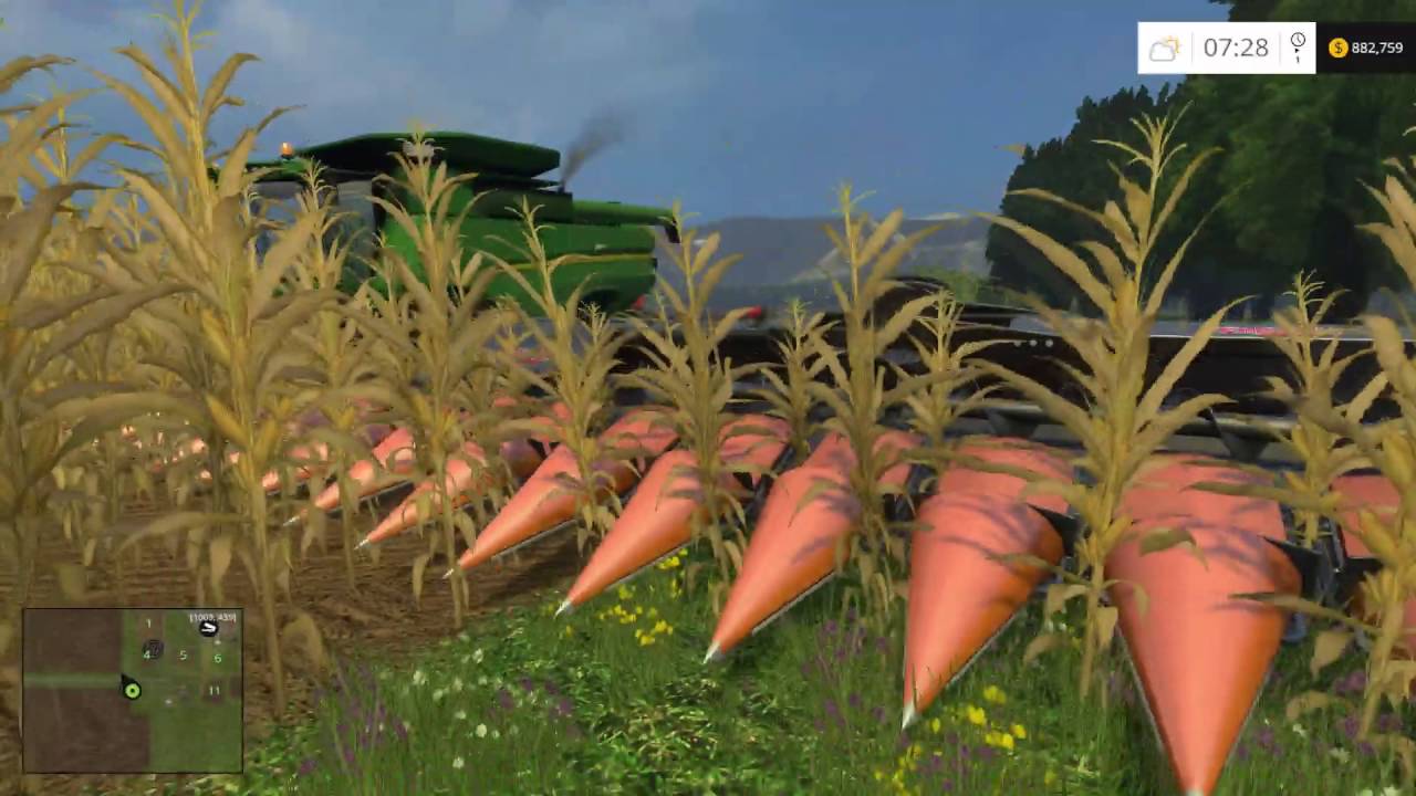 Farm Sim Saturday.......Big corn day and cutting silage