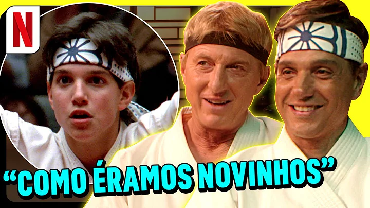 Ralph Macchio e William Zabka reagem a Karatê Kid | Cobra Kai | Netflix Brasil